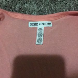 PINK orange cut out top